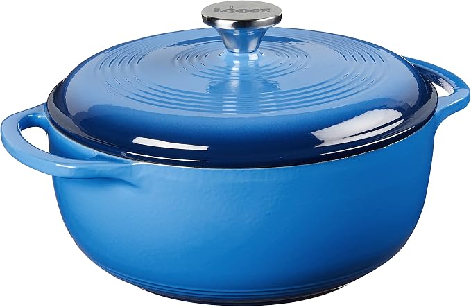 Lodge Dutch Oven — Caribbean Blue