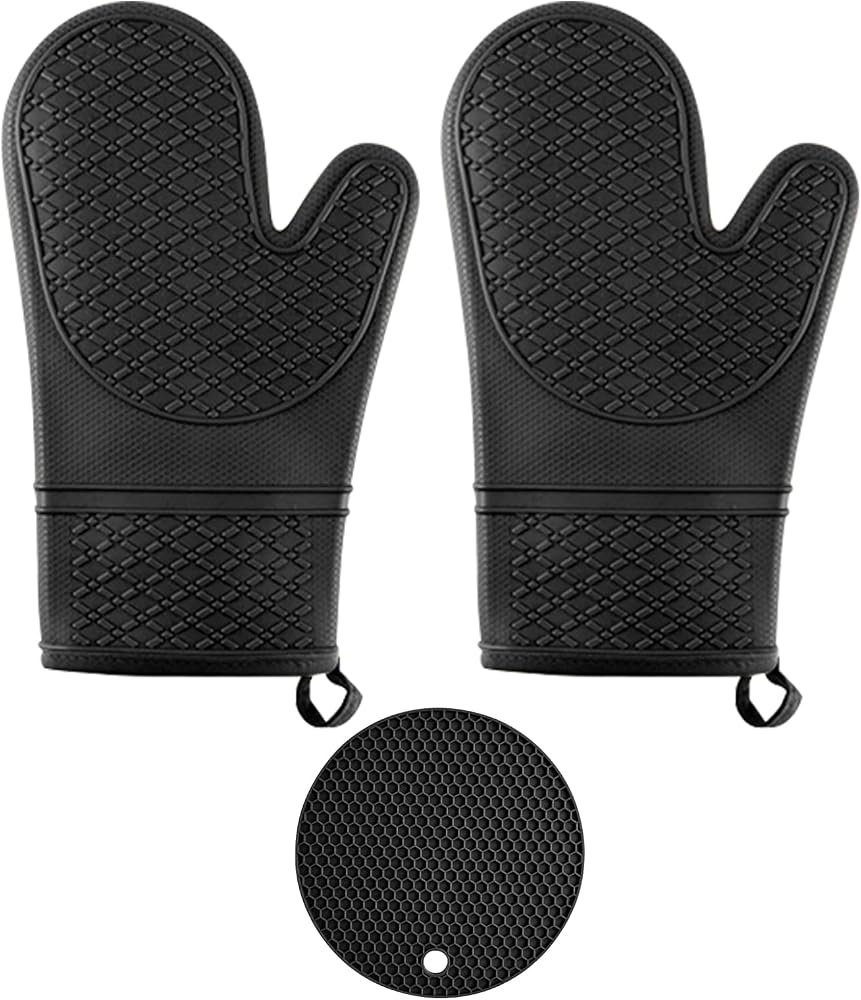 Silicone Oven Mitts (Pair)
