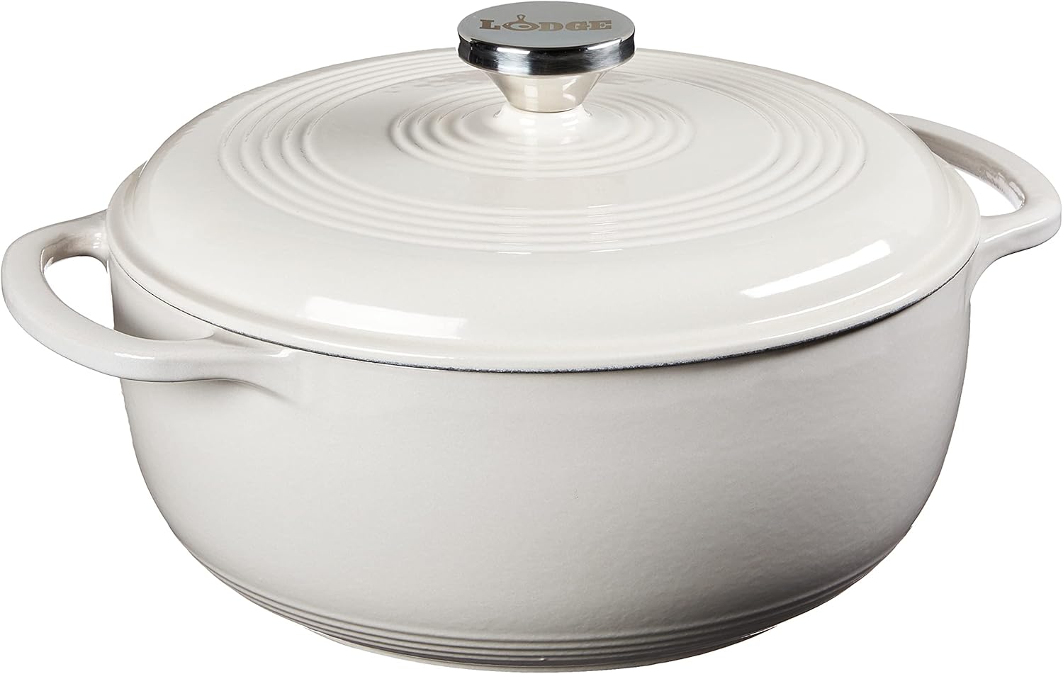 Lodge Dutch Oven — Oyster White